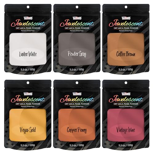 Mica Pearl Pigment Powder Kit (21 Ounce)