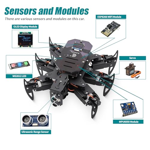 Ultimate Hexapod Spider Robot Kit