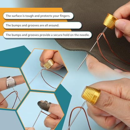 Thimbles for Hand Sewing (8 Count)