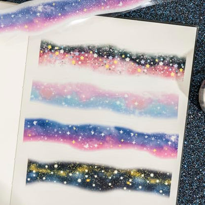 Galaxy Themed Washi Tape Set (5 Count)