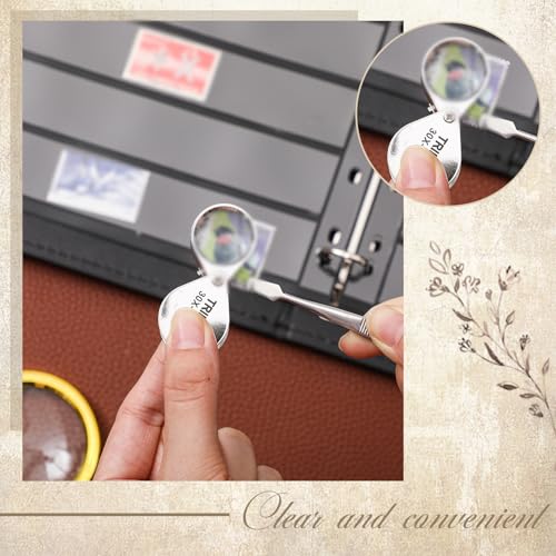 Stamp Collecting Album Binder Kit for Collectors (23 Count)