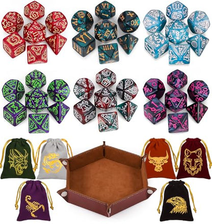 Polyhedral Dice Set (42 Count)