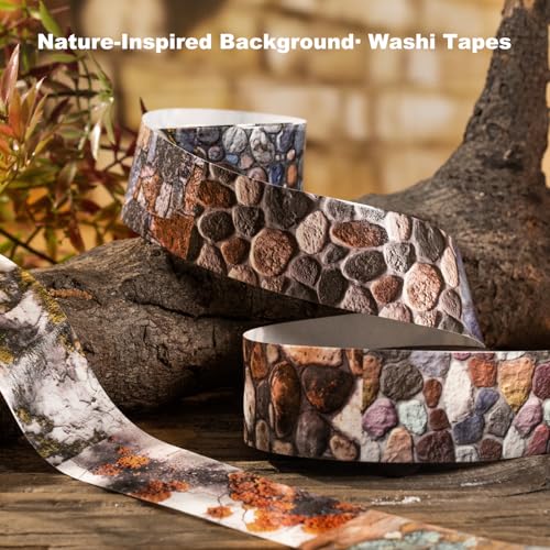 Nature Inspired Washi Tape Set (6 Count)
