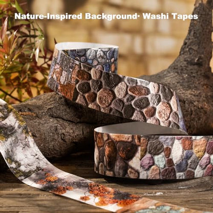 Nature Inspired Washi Tape Set (6 Count)