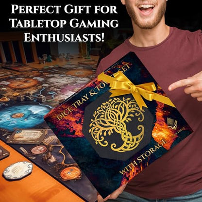All-in-One Game Roamer - Dice Tray & Tower for DND and RPG