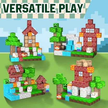 100 PCS Magnetic Blocks (100 Count)