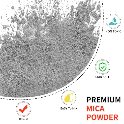 Mica Powder 100g Mica Powder for Epoxy Resin (3.53 Ounce)