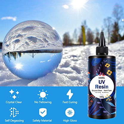 UV Resin 300g (10.58 Ounce)