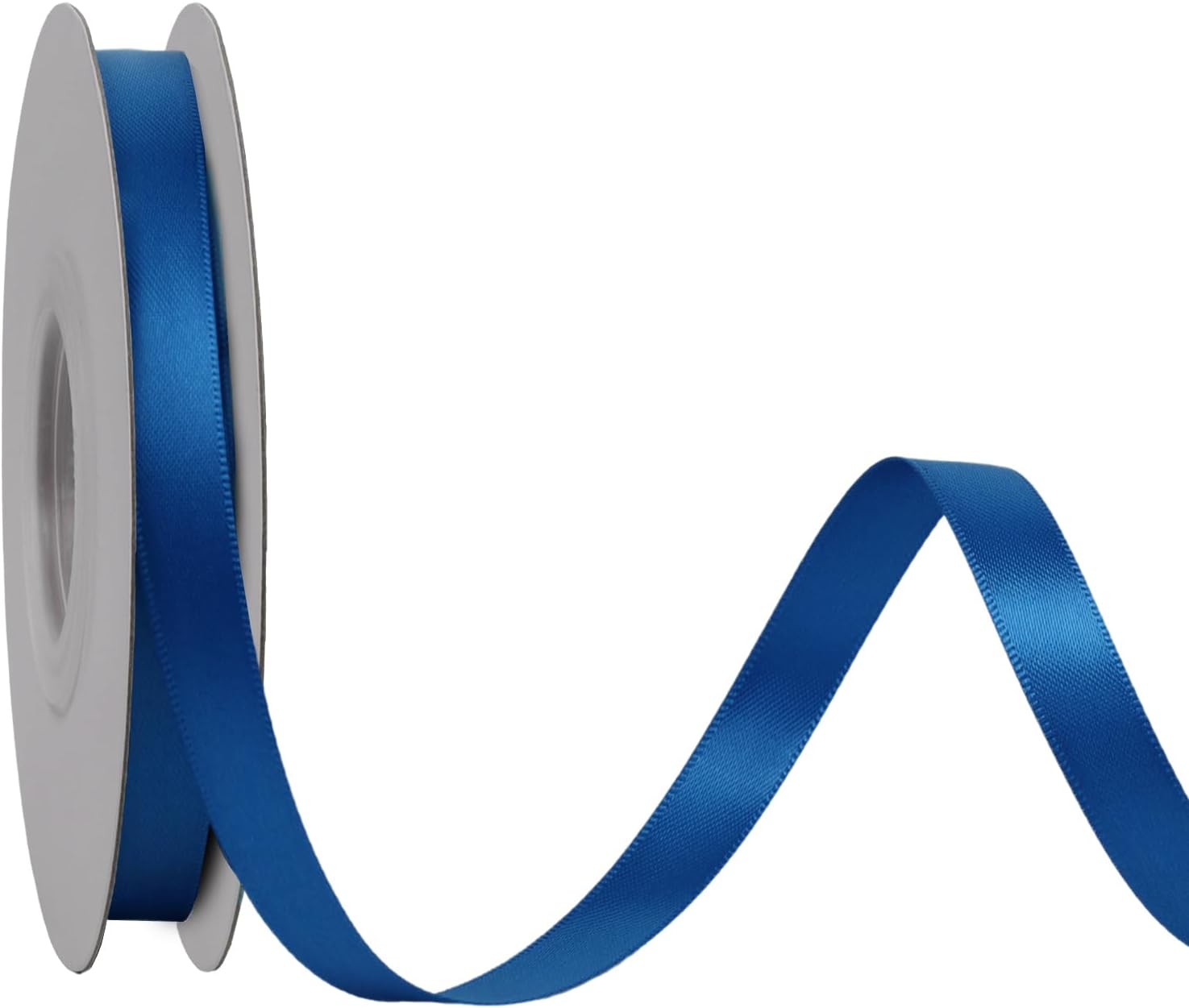 LaRibbons 3/8 Inch 50 Yard Double Faced Satin Ribbon,Royal Blue Small Satin Craft Fabric Ribbon for Gift Wrapping Floral Bouquets Wedding Party Decoration - Crafty Corner