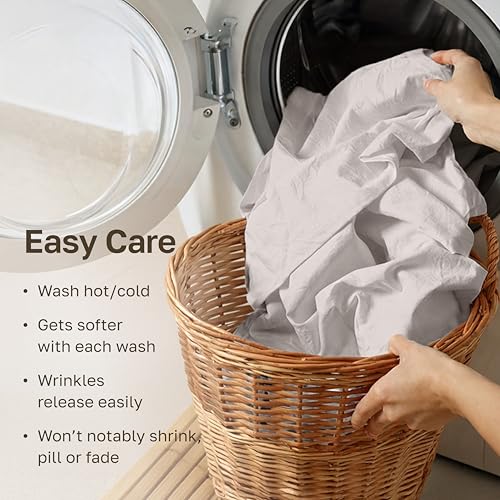 100% Organic Cotton Full Bed Sheets
