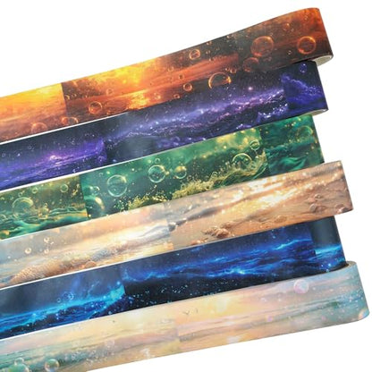 Ocean Fantasy Washi Tape Set (6 Count)