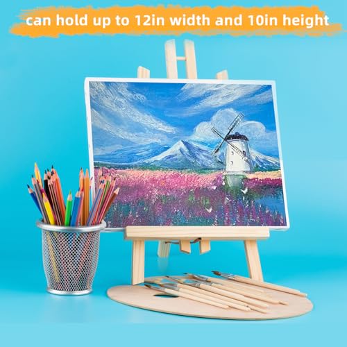 20 Pack 11.8" Wooden Easel