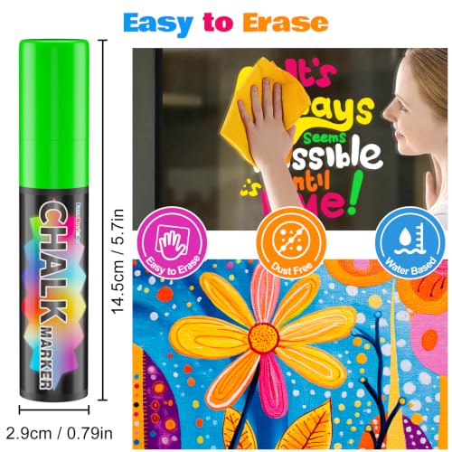 Jumbo Chalk Markers (12 Count)