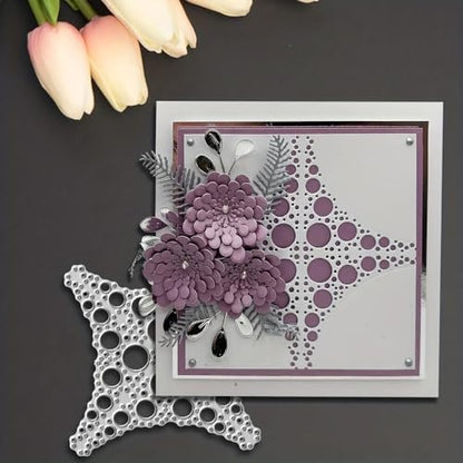 Geometric Cutting Die for Scrapbooking