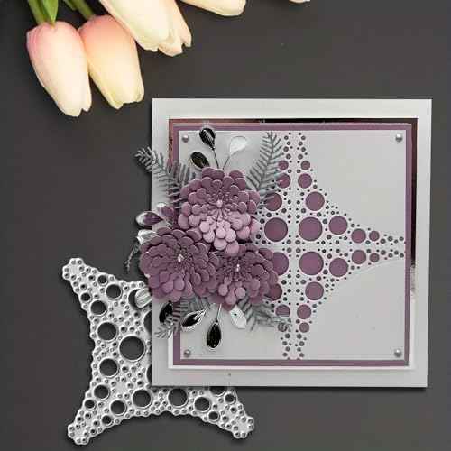 Geometric Cutting Die for Scrapbooking