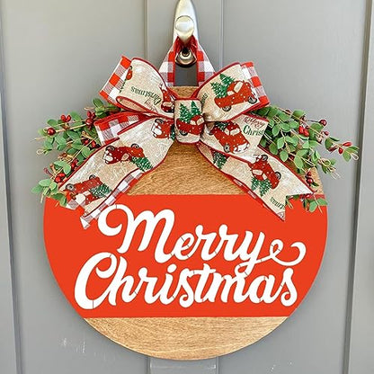 Christmas Stencils for Crafts Reusable 12" Half Round Christmas Stencil (12 Count)