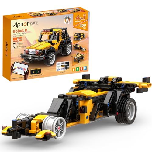 Robot R 4-in-1 STEM Robot Building Kit 300 Pieces (300 Count)