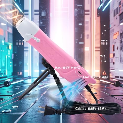 Mini Variable Temp Heat Gun 350W 250℉~850℉ (40 Count)