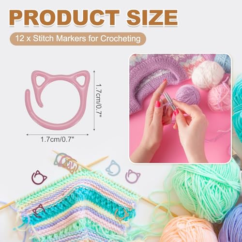 Cat Crochet Stitch Markers