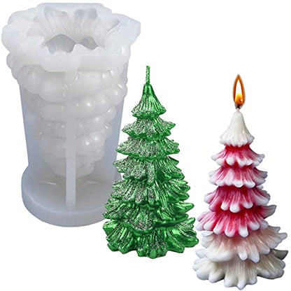 Christmas Tree Candle Mold