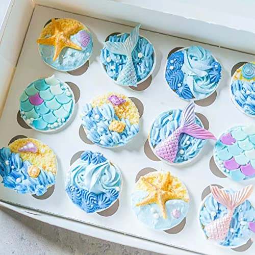 4 PCS Marine Theme Fondant Silicone Mold Hippocampus Turtle octopus Shape DIY Handmade Baking Tools
