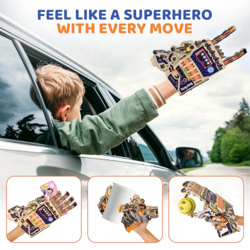 Robotic Mechanical Hand STEM Toy for Kids 8