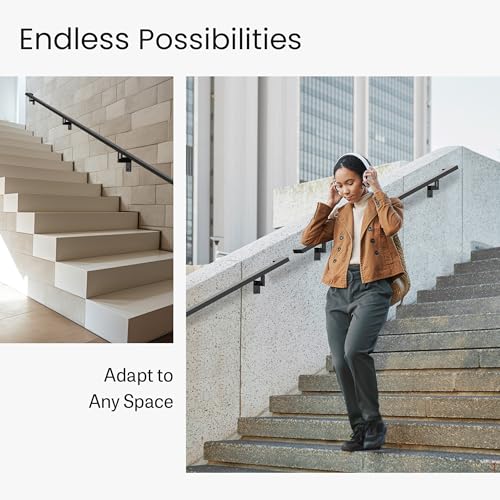 Modern Aluminum Handrail Complete DIY Kit
