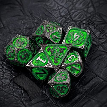 Metal DND Dice Set