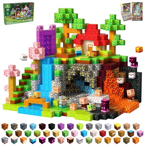 300PCS Magnetic Blocks (300 Count)