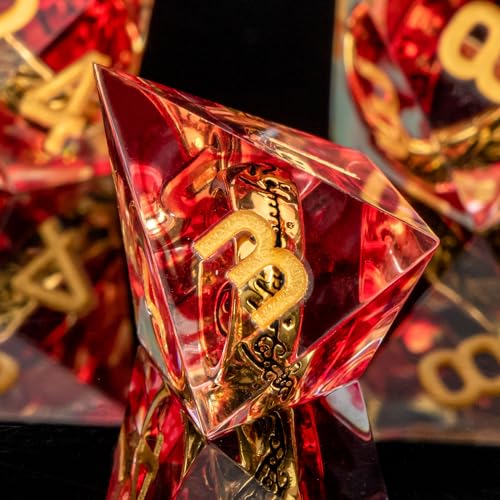 Magic Lord Rings DND Dice Set with Box