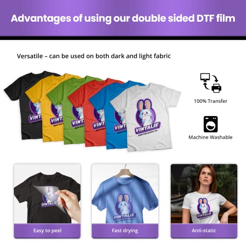 DTF Transfer Film A4 (50 Count)