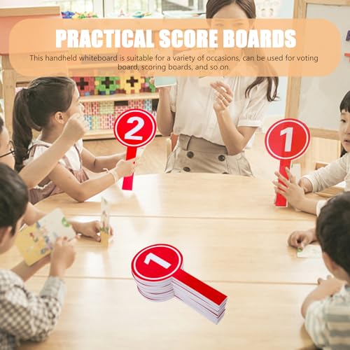 Score Paddles 10Pcs Number Boards 1