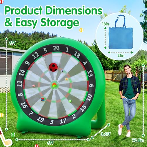 Giant Inflatable Dartboard (28 Count)