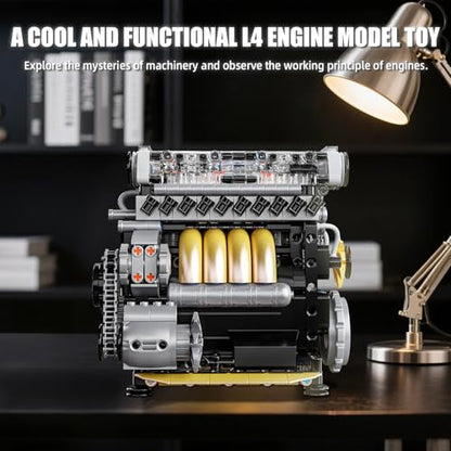L4 Engine Building Sets for Adults