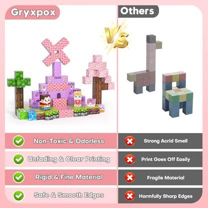 100PCS Magnetic Building Block (100 Count)