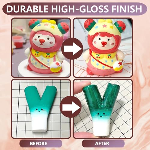 120ml Clear Varnish for Air Dry Clay