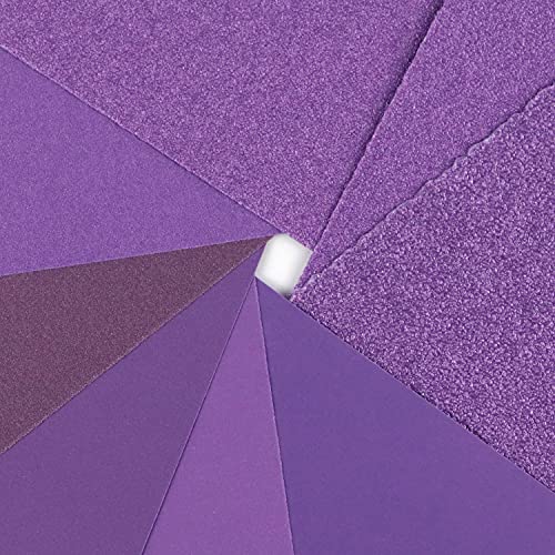 1000 Grit Sanding Sheets 20 PCS 9 x 11 Inch Purple Alumina (20 Count)