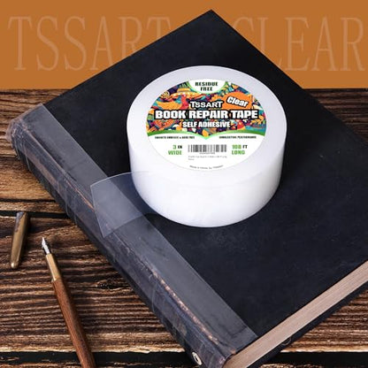 Clear Book Repair Tape