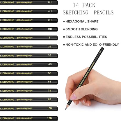 Sketching and Drawing Pencils Set