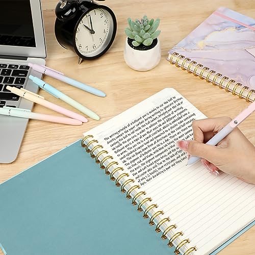 Gel Pens Set 10 Pcs 0.5mm Retractable Quick Dry Black Ink Pens (10 Count)