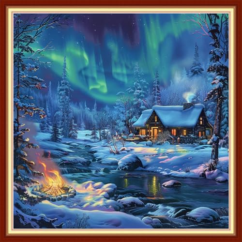 Cross Stitch Kits for Beginners Stamped Cross