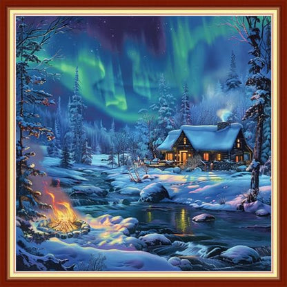 Cross Stitch Kits for Beginners Stamped Cross