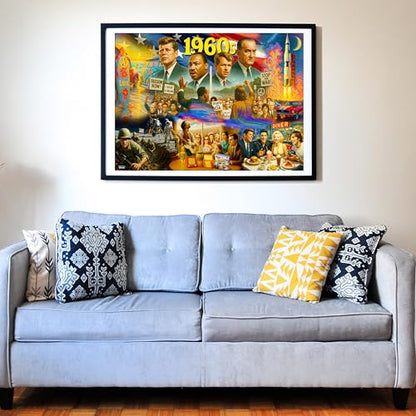 1960s 500 Pieces Very Large Pieces Jigsaw Puzzle
