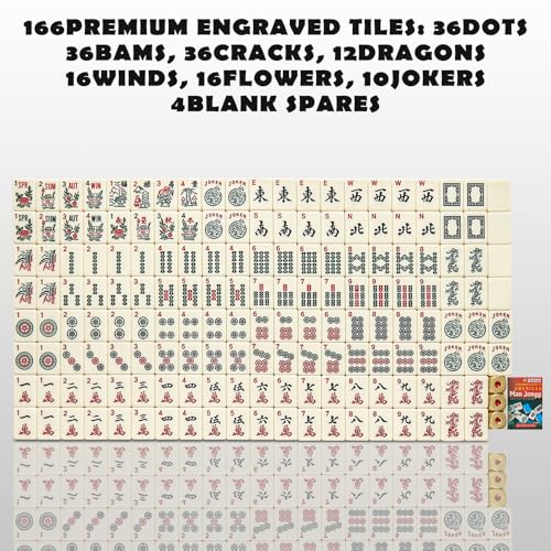 American Mahjong Tiles