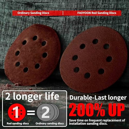 Sanding Disc 5 Inch 8 Hole (100 Count)