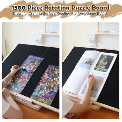 Foldable Puzzle Board 1500 Pieces (1500 Count)