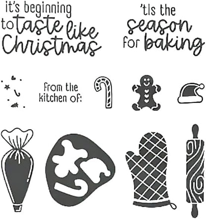 2025-2026 Stamps and Dies for Card Making, Stamps and Dies Set 2025 for Christmas and Halloween, Die Cut DIY Various Festivals Album Scrapbooking Birthdays Greeting Card (M4342) - Crafty Corner