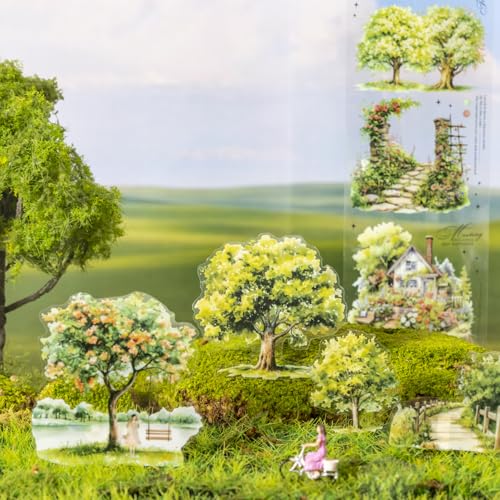 Tree PET Washi Tape Set