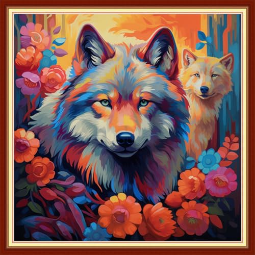 Stamped Cross Stitch Kits for Beginners