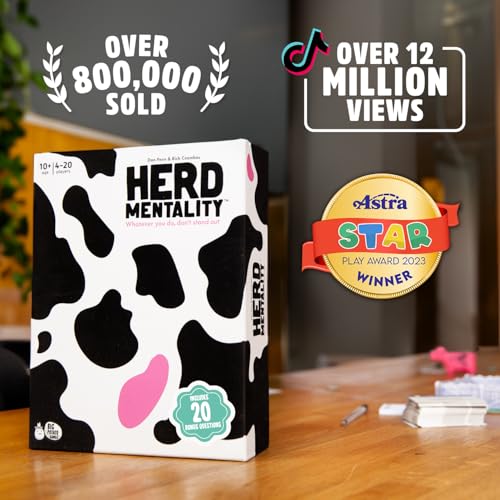 Herd Mentality Udderly Funny Family Board Game
